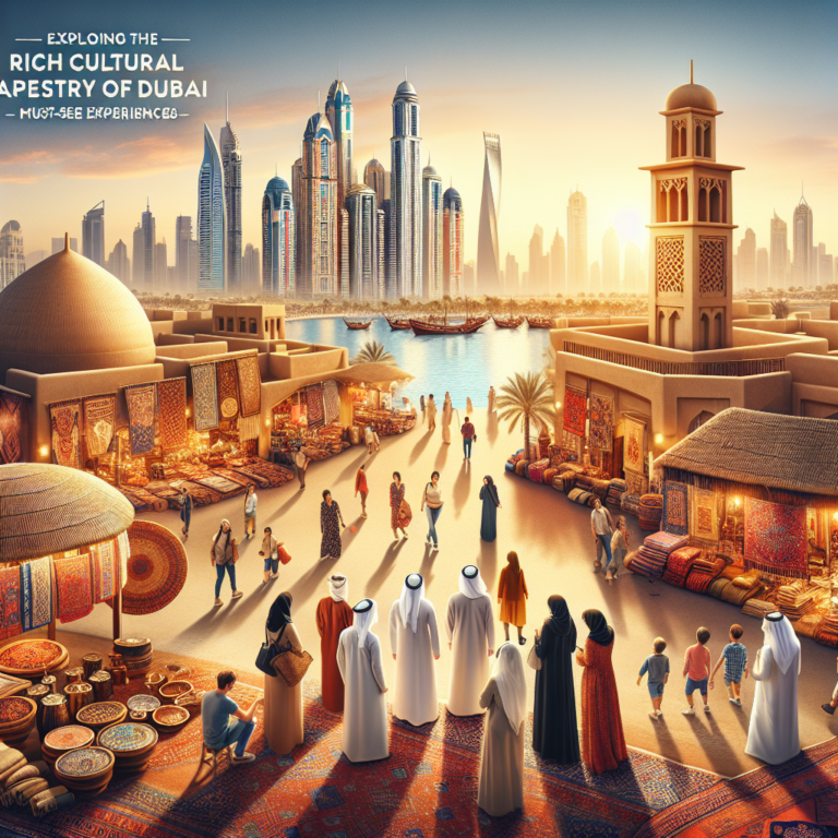 Exploring the Rich Cultural Tapestry of Dubai: Must-See Experiences ...